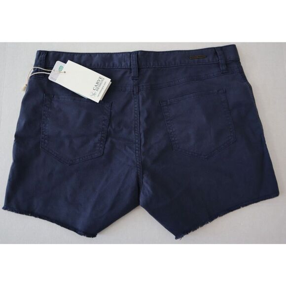 Carve Designs SHOH71-552 Women's Sz 8 Navy Blue Oahu Twill Shorts - Picture 2 of 8